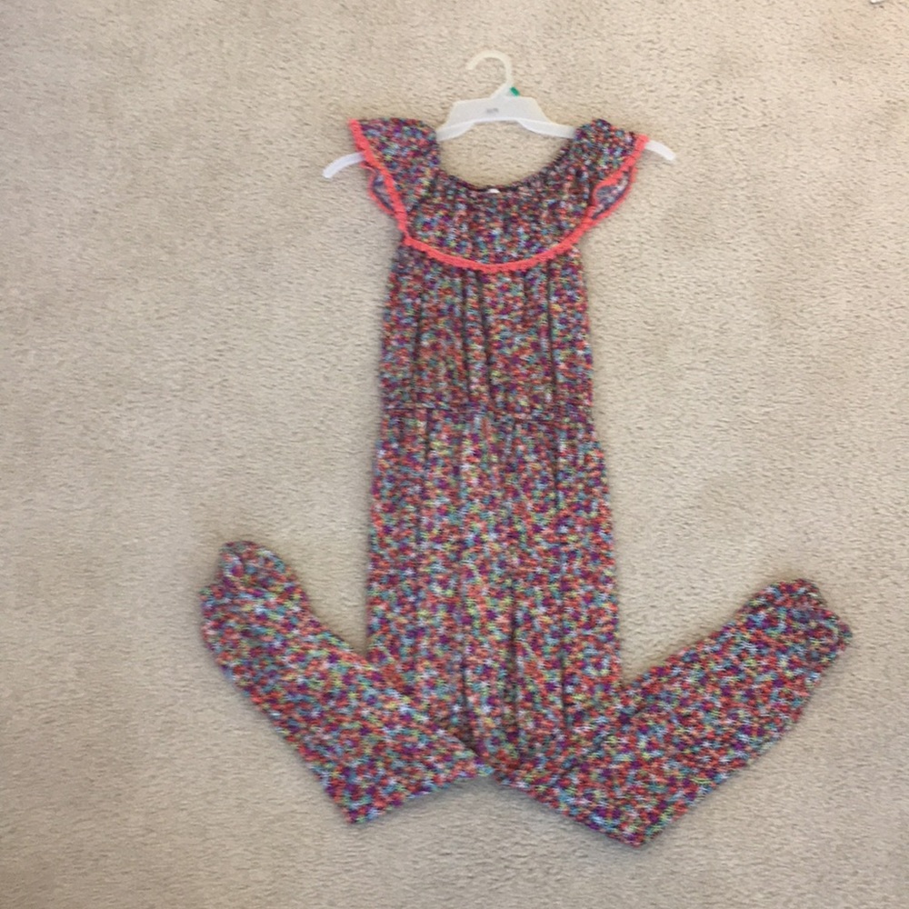 Disney floral jumpsuit (very soft girl jumpsuit) m